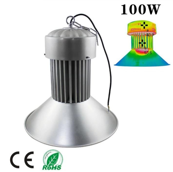 AC90V-264V 100W Bridgelux LED High Bay Light for Warehouse