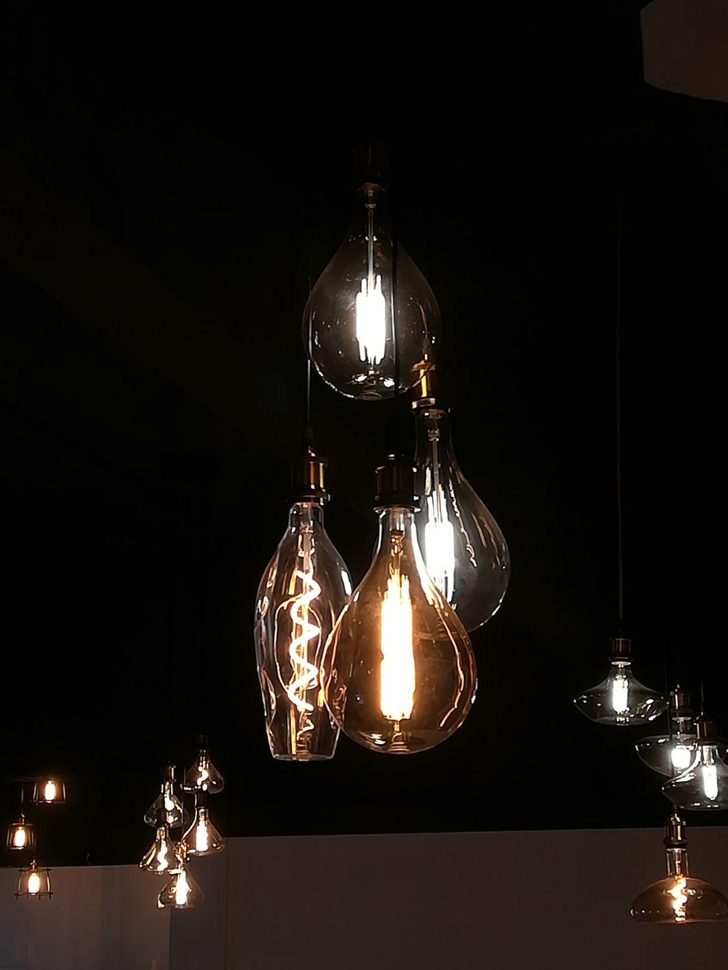 Decorative LED Vintage Edison Gold Mirror Filament Light Bulb