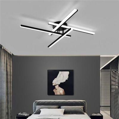 2022 New 4 Heads Strip Designer Study Room Dining Room Living Room Modern Ceiling Light Lamp LED