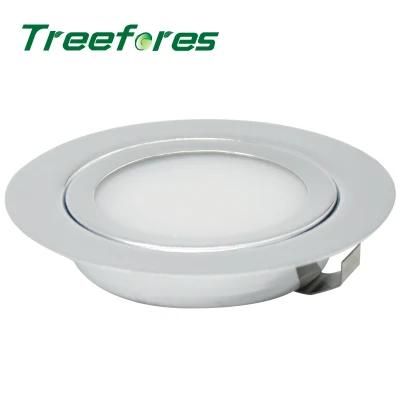 Stainless Steel Mini 3W 24V LED Downlight CE RoHS 14mm Slim