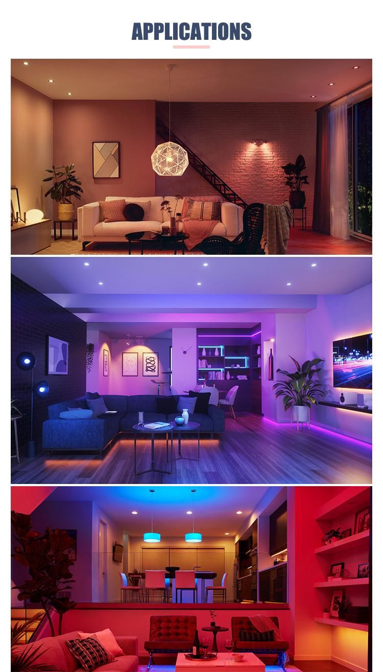 WiFi+Bluetooth 5W PC Aluminum Smart Spot Lights for Room