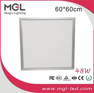 High Quality 600X600mm LED Panel 48W, 3000lm, 3 Years Warranty