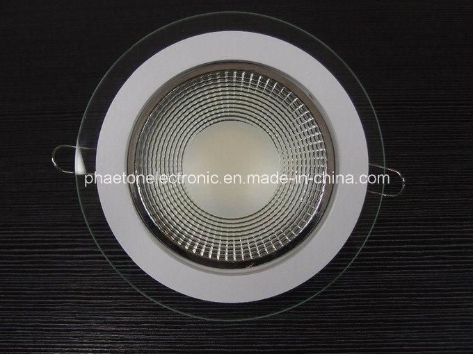 COB LED Down Light LED Glass Panel Light