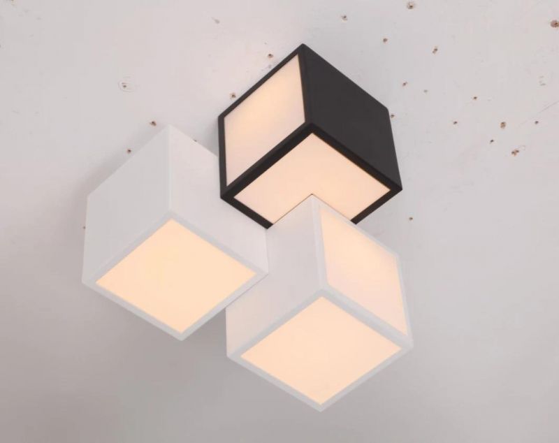 Masivel Factory Bedroom Dining Room LED Ceiling Light Cube Simple Style Bedroom Ceiling Lamps