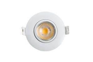 8W 3inch Dimmable LED Eyeball Downlight ETL Enerygy Star Listed