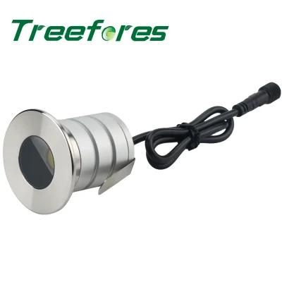 3W CREE 12V-24V Spotlight Light Lights Lamp Dimmable DIY Mini Kit Outdoor Bathroom Bedroom Floor Garden Street Recessed