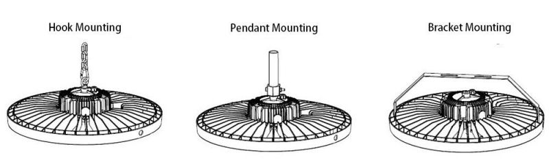 Die-Casting Aluminum Alloy High Bay Housing for Industrial Lighting