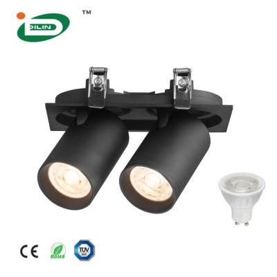 Professional LED Lighting Factory GU10 Downlight Fixture Recessed Ceiling Spot Light Housing Home Lighting