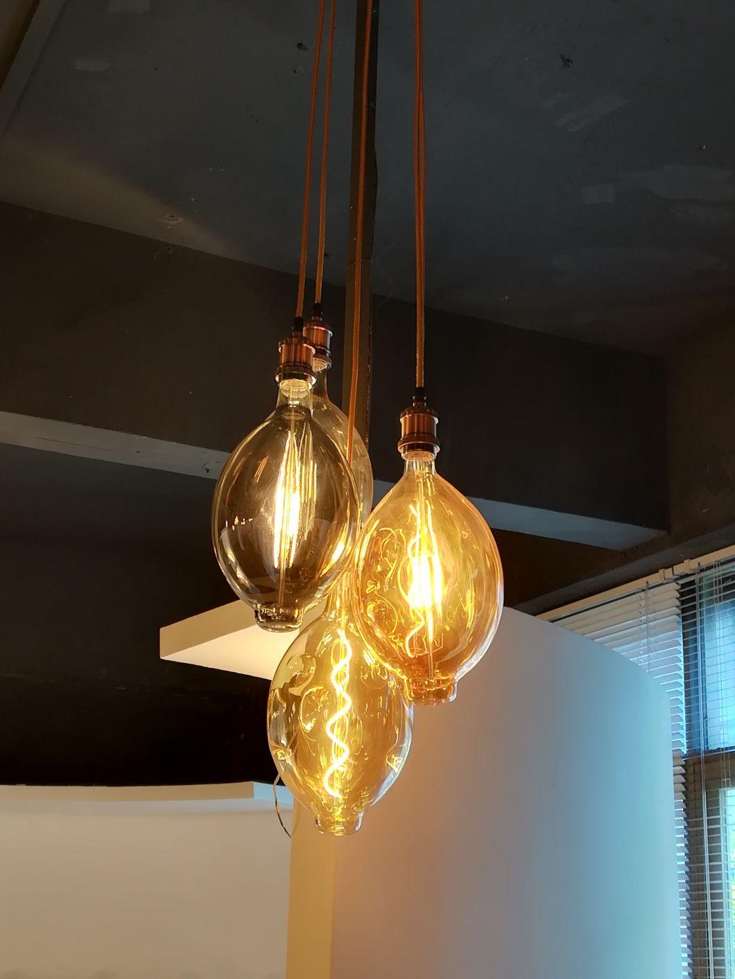 Meteorite Shape Modern Design Flexible Filament LED Light Bulb