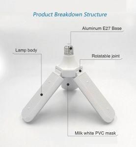 Foldable Fan LED Light 30W