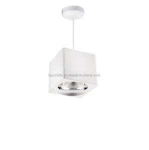 Square Pendant Mounted Cable Length Adjustable LED Downlight