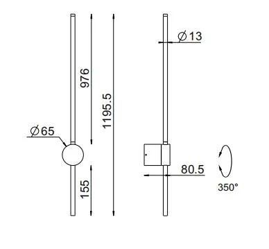 Decoration Lamp 16W Wall Bracket Light Indoor