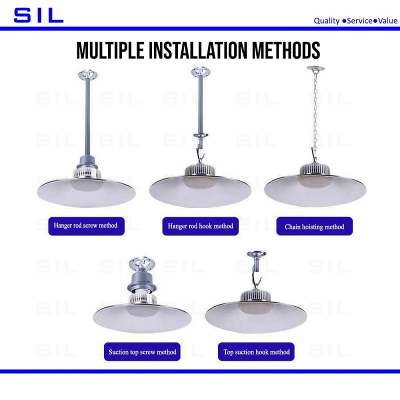 30W LED Warehouse Lighting High Bay Light Screw Cap and Aluminum Alloy LED High Bay Light