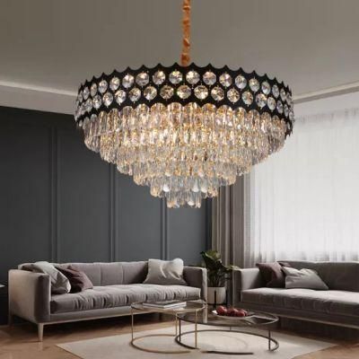 Dafangzhou 192W Light China Farmhouse Chandelier Lighting Supplier Chandelier with Fan Ivory Frame Color Pendant Light Applied in Balcony