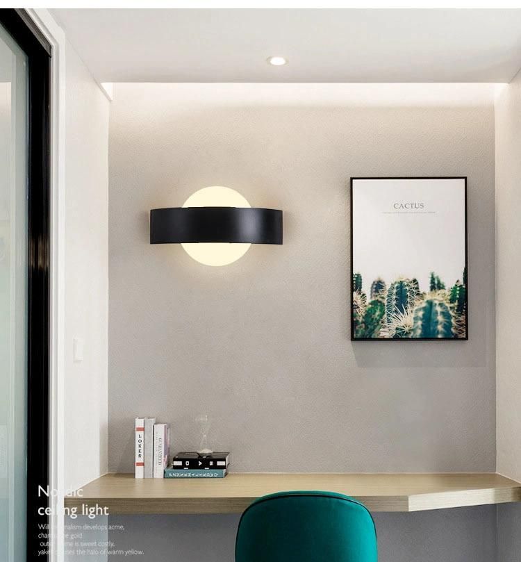 LED Nordic Wall Light Modern Minimalist Living Room Light Balcony Wall Light Corridor Aisle