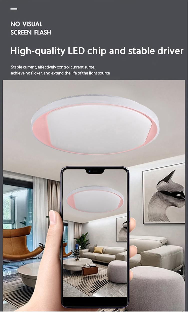 2022 Living Wifichildren Popled Cloud Steel Ceiling Light