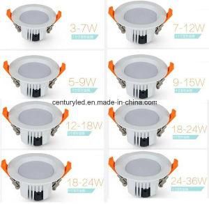 Dimmable 7W SMD LED Down Light with Meanwell Driver
