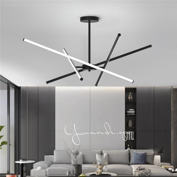 Wholesale 45W Modern Acrylic Restaurant Lighting LED Pendant Light Living Room Hanging Ceiling Light