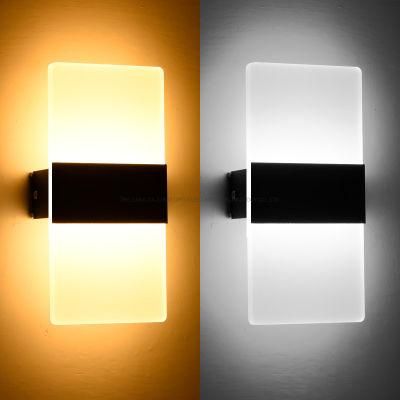 LED Wall Recessed Light Sconce IP65 Color Round White Stairs for LED Wall Light