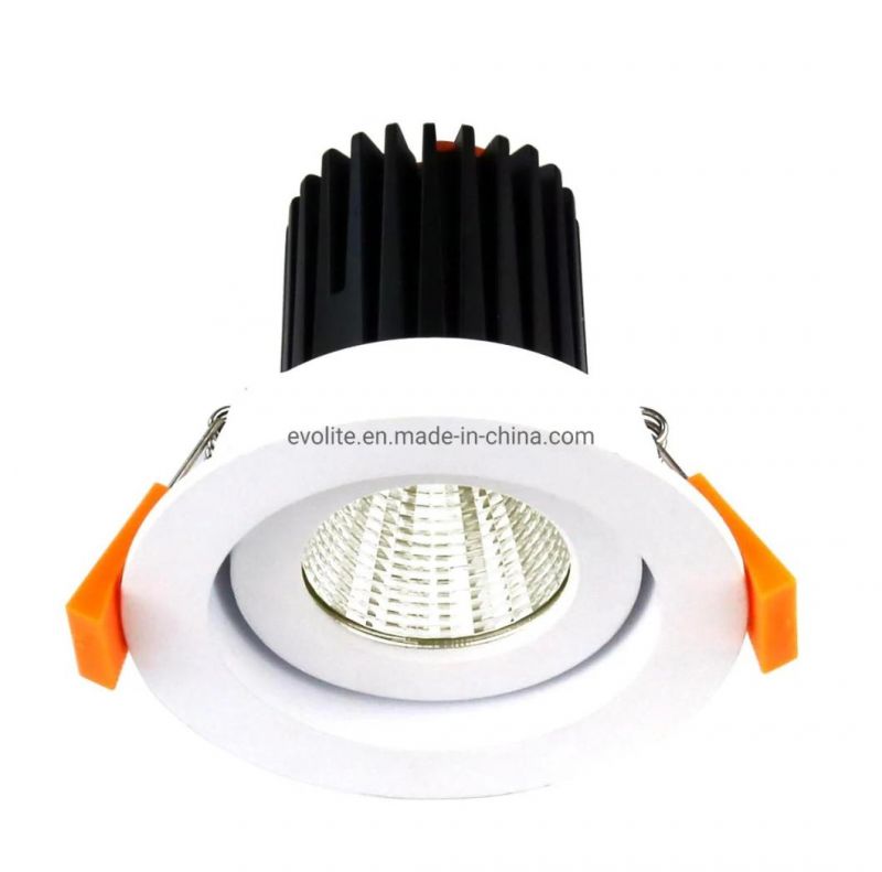 Adjustable Aluminum COB Downlight Fittings GU10 MR16 LED Down Light Housing