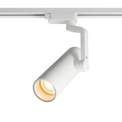 3-Phase LED Track Light Gallery 3 Circuits Ceiling Light Dali Dimmable COB LED Spotlight
