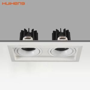 2018 New Product 9W*2 7W*2 LED Grille Spot Light