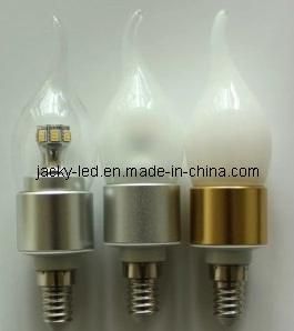6W Dimmable LED Candle Lights of 360degre