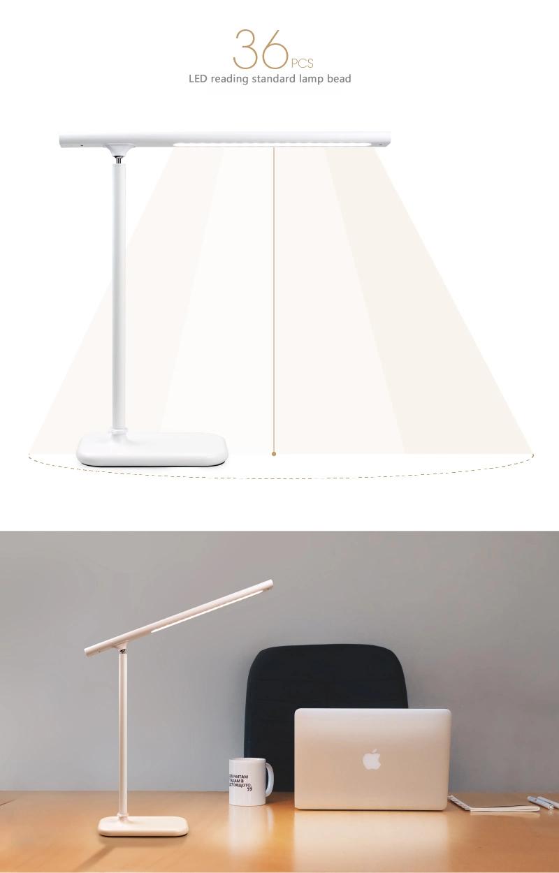 Modern New Design Smart Eye Protection Reading Light Dimmable Magnetic LED Desk Lamp