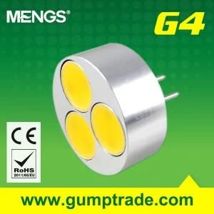 Mengs&reg; G4 3W LED Bulb with CE RoHS COB 2 Years&prime; Warranty (110130030)