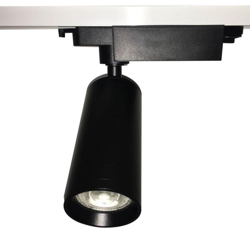 Europe Style Energy Saving LED Track Light Fixture for Shopping Mall GU10 Ceilimg Spot Lighting