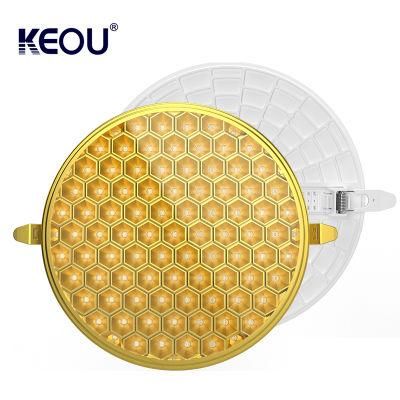 New Bright Anti Glare Smart Dimmable Lamp CE RoHS 24W Frameless LED Panel with Multi Color Housing