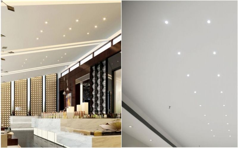 Manufacturer Super Brightness Mini Star 3W IP44 COB LED Cabinet Spotlight Recessed LED Downlight