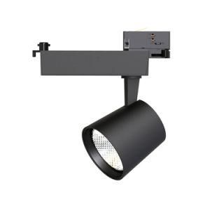 18W 30W 40W Black White Al Die-Casted LED Tracklight with Driver Box