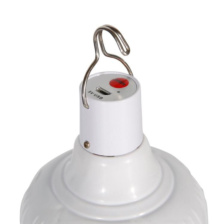 40W LED Solar Emergency Bulb with USB