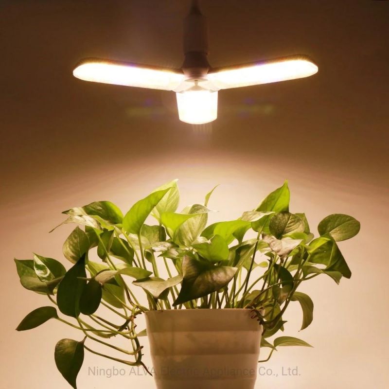 Foldable E27 Clover Type 30W LED Light with EMC