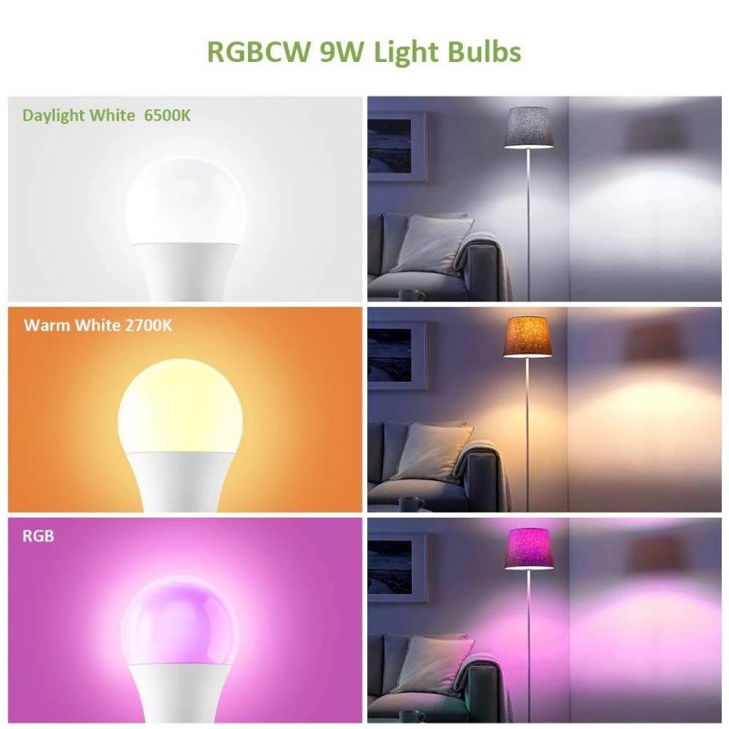 WiFi RGB Bulb Smart Home Light E27