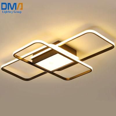 Customized Modern Remote Control Nordic Design Surface Mounted LED Acrylic Ceiling Light