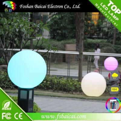 Customized Logo Printing LED Ball Light Outdoor