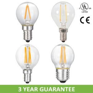 100lm/W Globe 4W LED Filament Bulb Lamp
