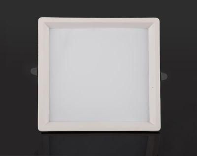 LED Square Bright Downlight Deep Anti-Glare Downlight 24W Recessed Ceiling Light Flat Light for Living Room Bathroom Decoration 6500K