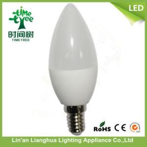 3W LED Candle E27 E14 2700k LED Light with Ce RoHS