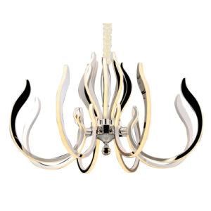 8 Lights 160W Fancy Lighting Stainless Steel Pendant Lamp