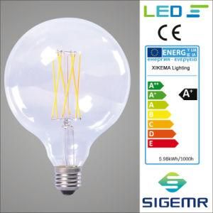 G125 4W 6W 8W LED Filament Light Bulbs