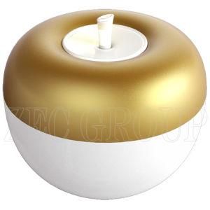 5 LED New Design Apple Shape Golden Night Light