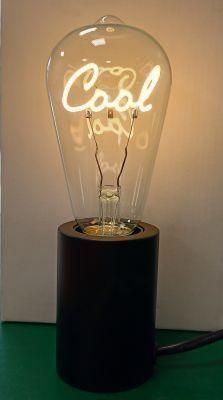 St58 St64 Night Light Decorative Cool LED Filament Light Bulb