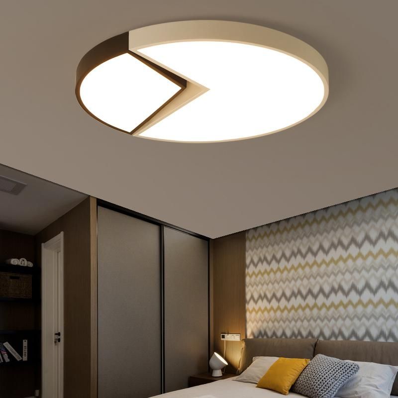 LED Ceiling Lamp Round Simple Modern Lighting for Bedroom