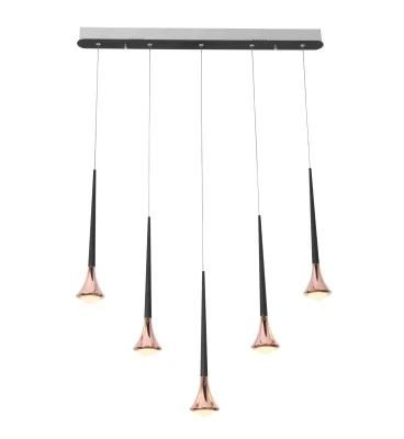 Masivel Lighting Luxury Modern Hotel Pendant Light Gold LED Chandelier Light