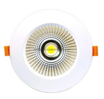 China New Type 21W COB LED Downlight LED 40 Degree Beam Angle Recessed LED Down Light 21W