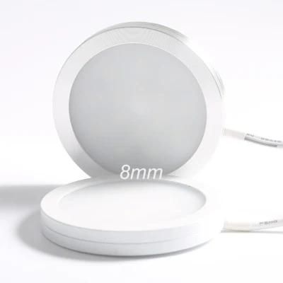 5W 12V Dimming Indoor Lighting Recessed Slim 8mm LED Downlight