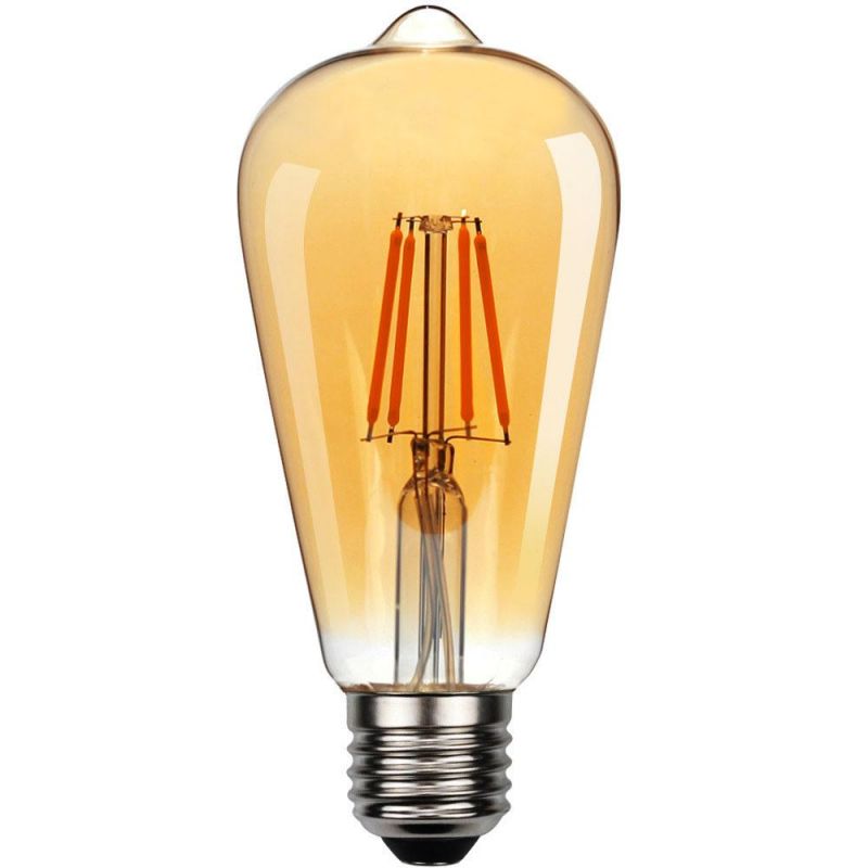 LED Bulb Lamp COB 4W Glass Filament Decoration CD180